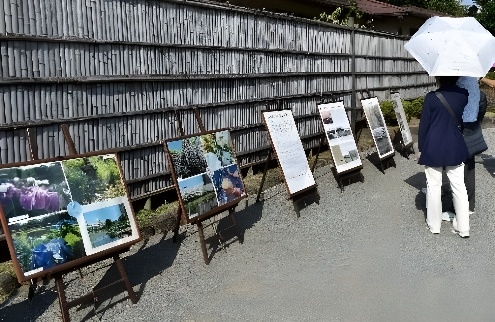 パネル展示（過去の様子）