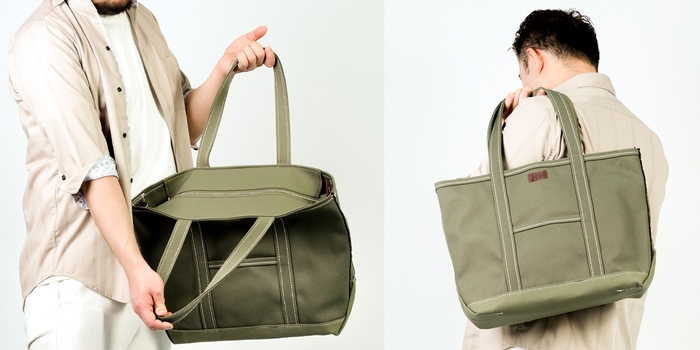 [ファスナー付き] Lサイズ(カーキ)