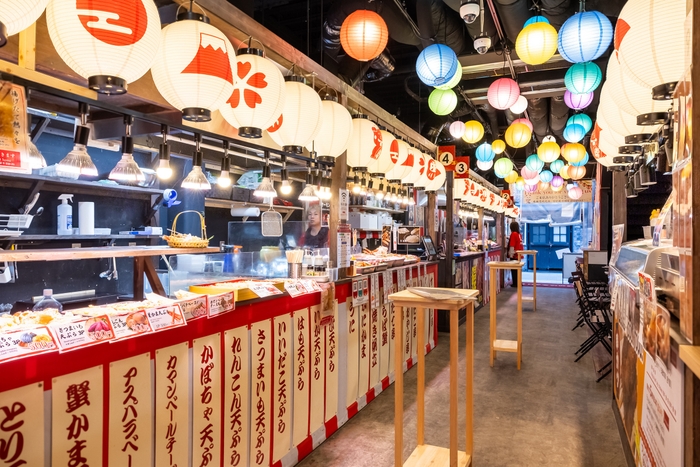 屋台村店鋪内観