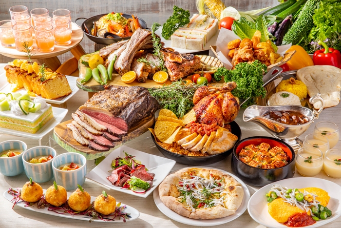 お肉でパワーチャージ!「夏のスタミナランチビュッフェ」