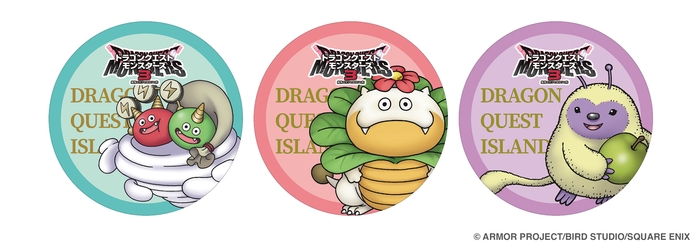 ▲特典コースターに「ドラゴンクエストモンスターズ3」のモンスターが集合!