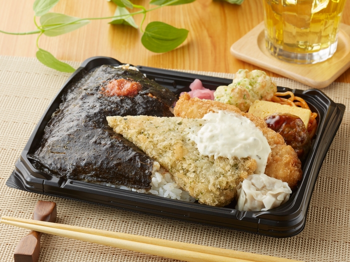 ずっしり極!大きくなった海苔弁当(画像はイメージです。)