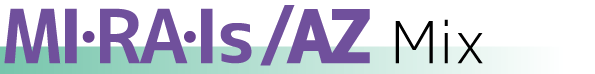 「MI・RA・Is/AZ Mix」ロゴ