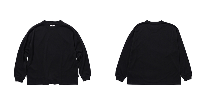 LONG SLEEVE T-SHIRT BLACK