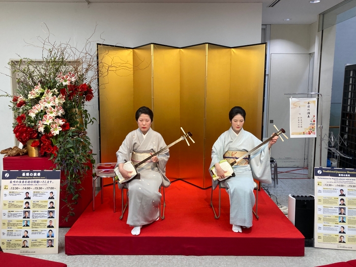 長唄の演奏(イメージ)