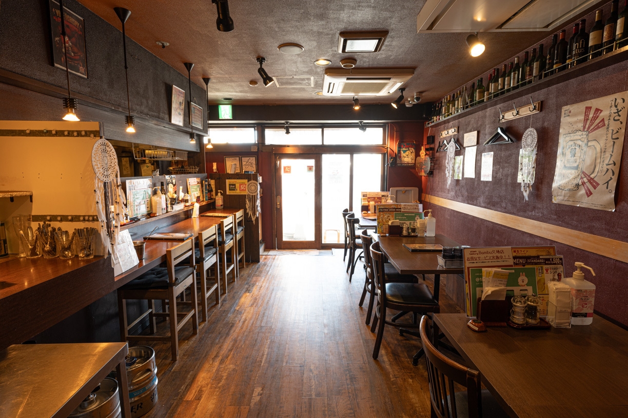 ステーキ&ハンバーグ Bambu 久地店 内観