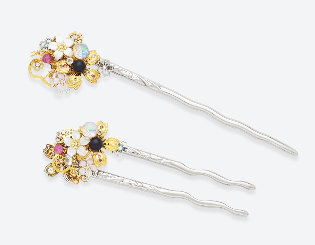 「源氏物語~紫の上~かんざし」(1本タイプ・Uタイプ)