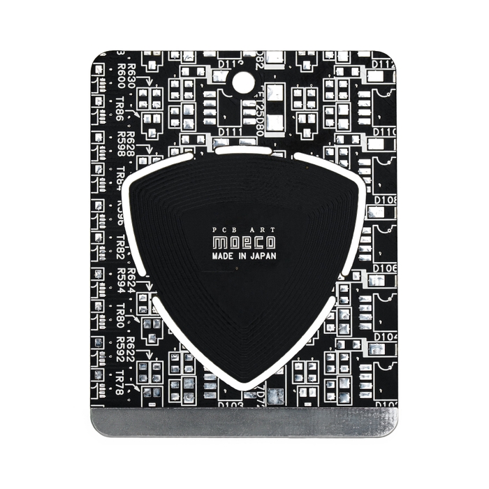 FLASH PCB ver.ピックキーホルダー 黒 裏