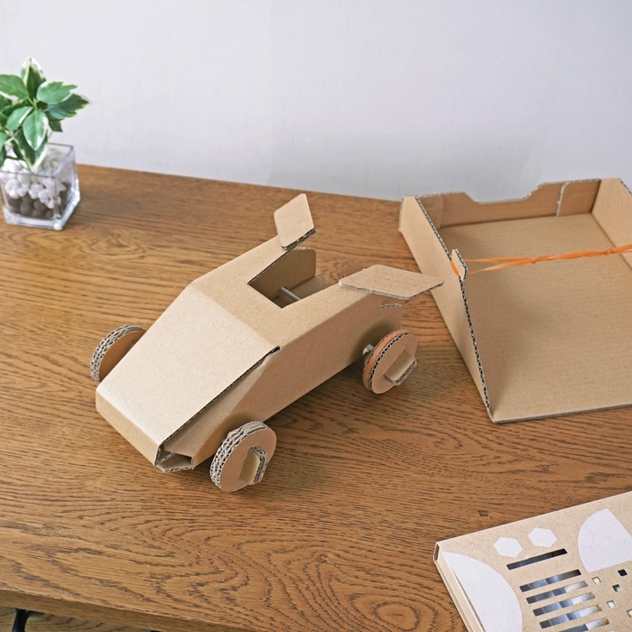 ダンボール工作キット 車