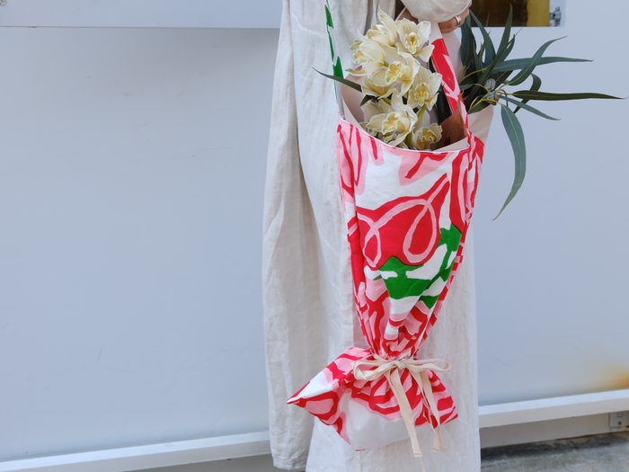 ワークショップ：your own flowers in bag