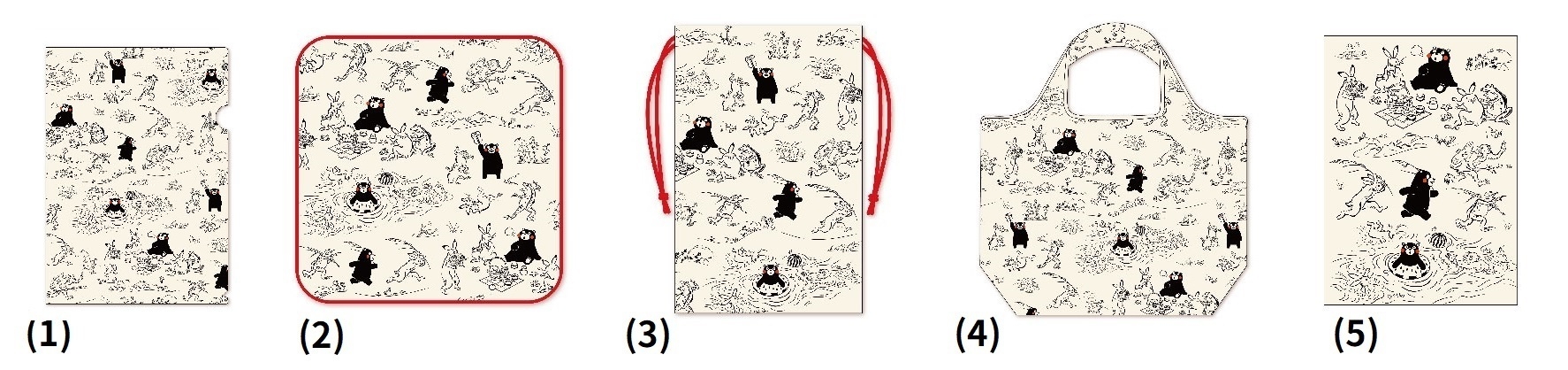 くまモン×鳥獣戯画がフェアに合わせ新登場!