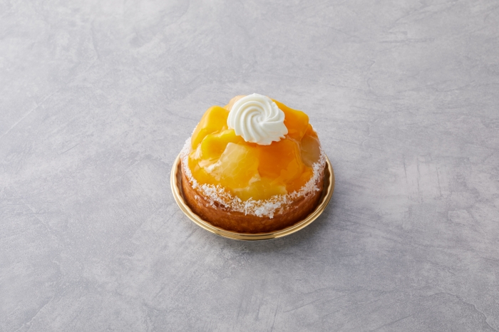 ゴールデンパインとアップルマンゴーのタルト