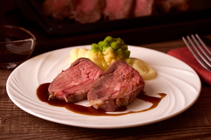 東の匠SPF豚と牛肉の陶板焼き(君津の森)