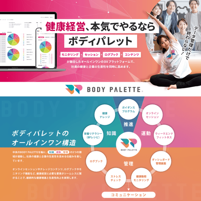 BODY PALETTE 展示会イメージ