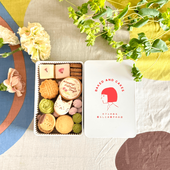 母の日クッキー缶 3