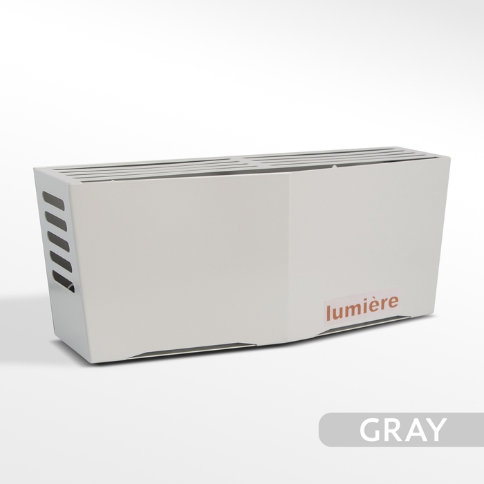 卓上型LED紫外線捕虫器 ルミエールlumiere(R) 3000 GRAY