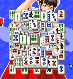 『上海☆娘。 コスプレフェスティバル編』 ゲーム画面