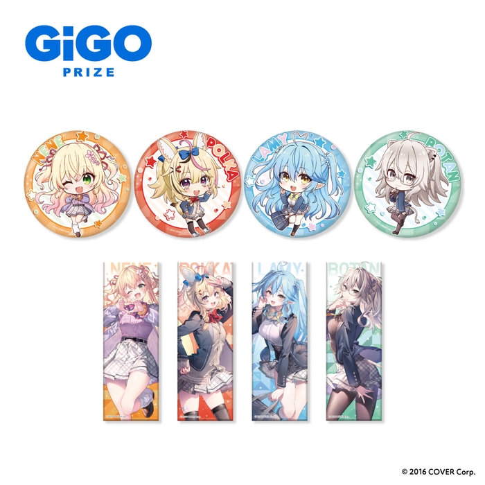 ▲ホロライブ　缶バッジ （全8種）