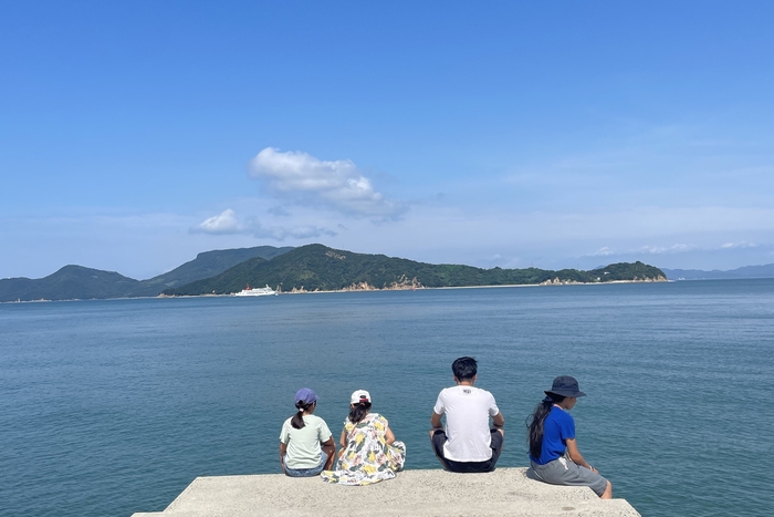 島で育つ子供たち