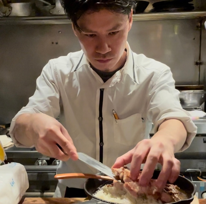 イタリアン出身のシェフ　