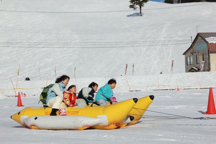 スノーラフティング その1