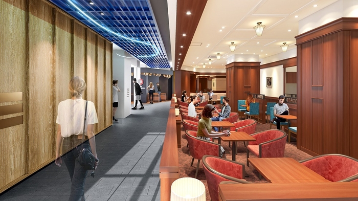 「THE YOKOHAMA FRONT」商業エリア 2階 (イメージのため実際と異なる場合があります)