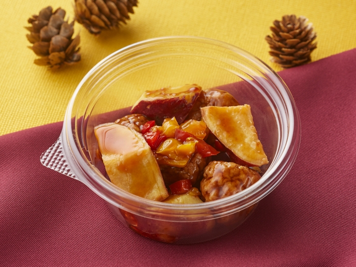 さつまいもと肉団子の照焼ソース画像(画像はイメージです。)