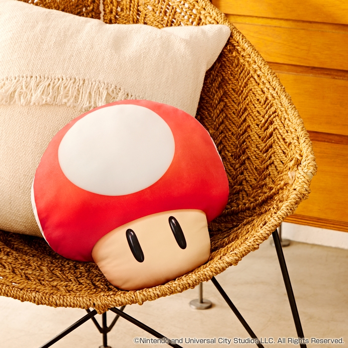 B賞:スーパーキノコ クッション(イメージ)