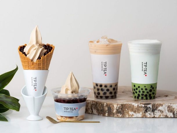 【日本新発売】タピオカミルクティーソフトクリーム