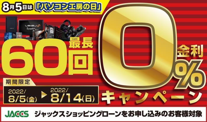 ショッピングローン0%金利キャンペーン