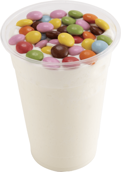 ミルクシェイク　マーブルチョコトッピング