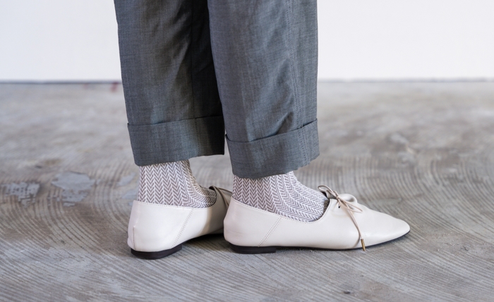 和紙ヘリンボン レディース