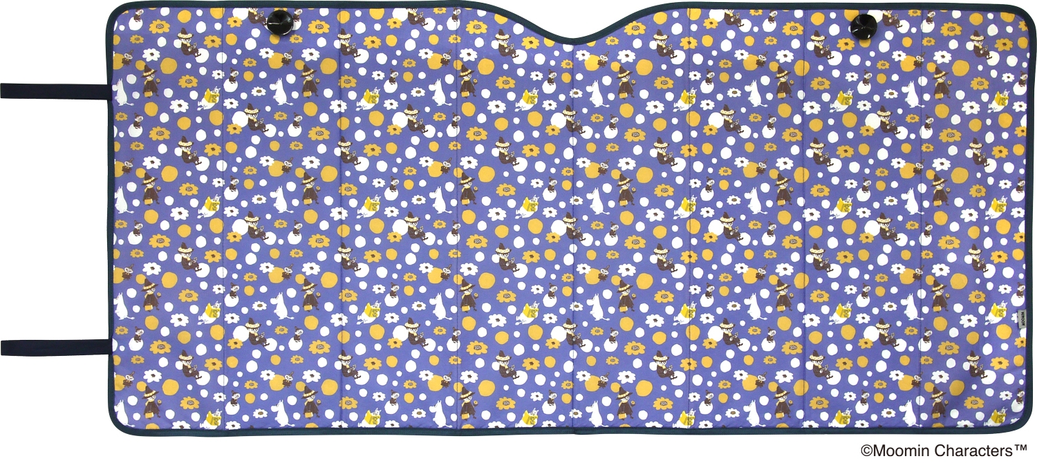 「ムーミン」カーサンシェード (S)BL
