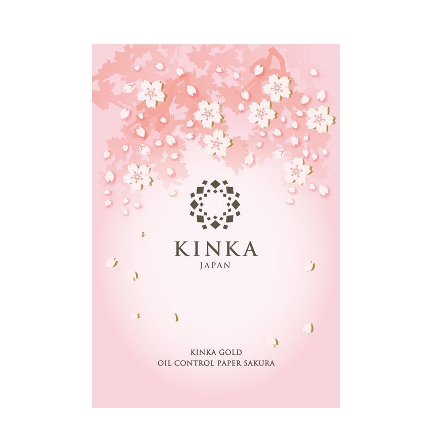 あぶらとり紙 KINKA 桜の花びら入り