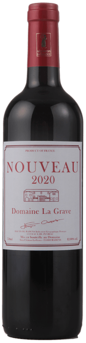 ラ・グラーヴ・ヌーヴォー 赤 2020