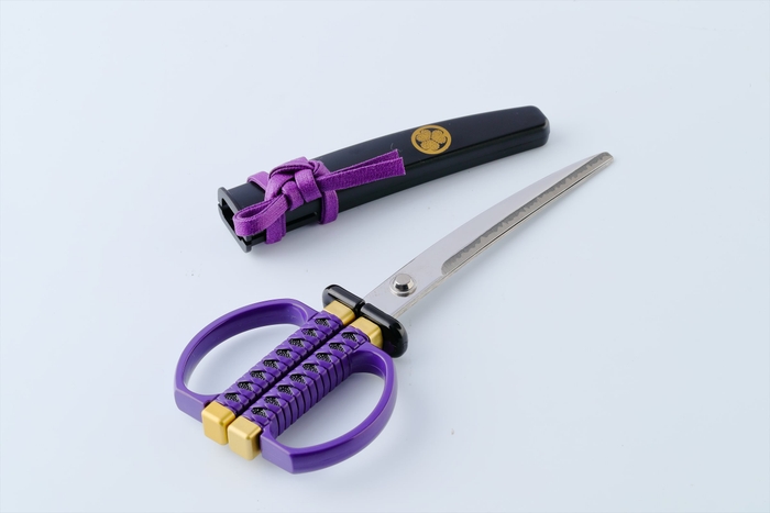 日本刀はさみ 徳川家康モデル 掛け台付き(2)