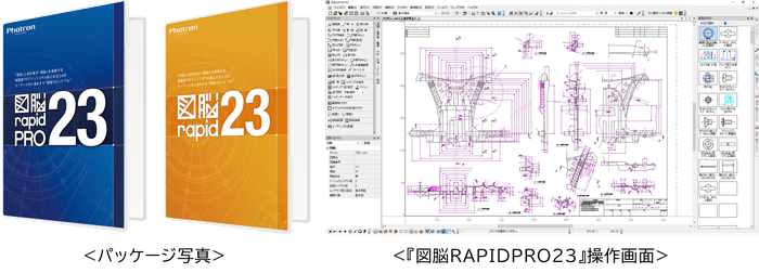 製品パッケージ+ソフト画面