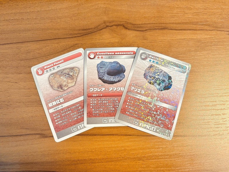 目指せレアカード!化石カード