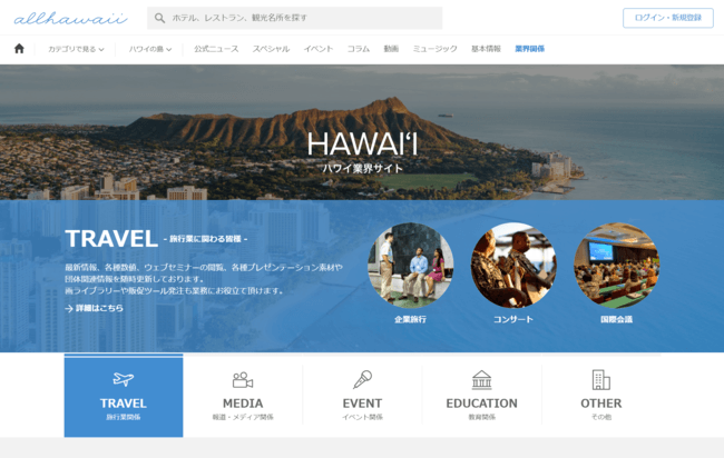 ハワイ業界サイト:https://www.allhawaii.jp/business/