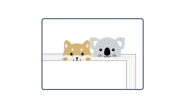 本を閉じているとき