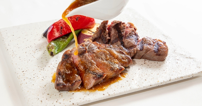 ▲淡路牛フィレ＋淡路牛サーロイン食べ比べ（イメージ図）