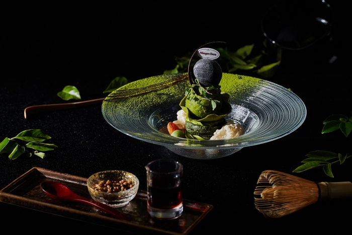 茶葉香る和み抹茶パルフェ ~ 凛 ~ with Haagen-Dazs
