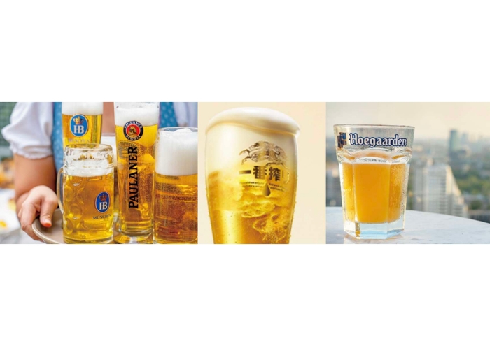 ビール好き3カ国のビールが登場