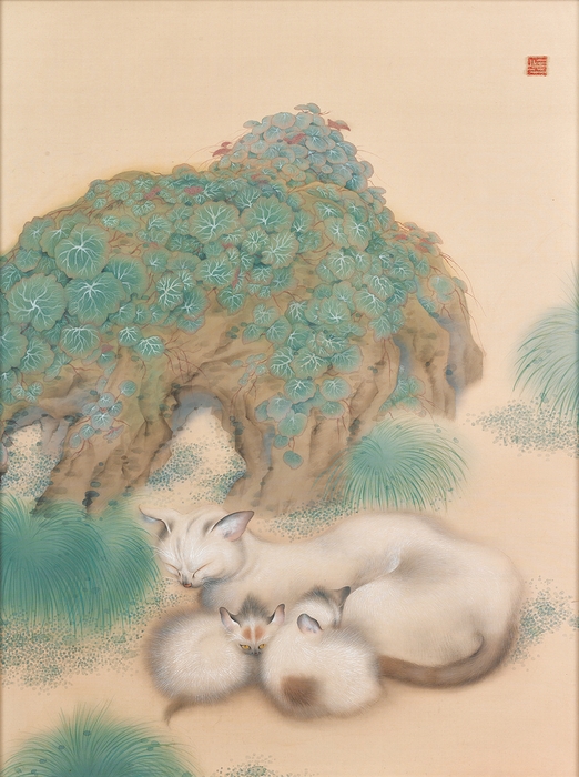 堂本印象 猫 1922年