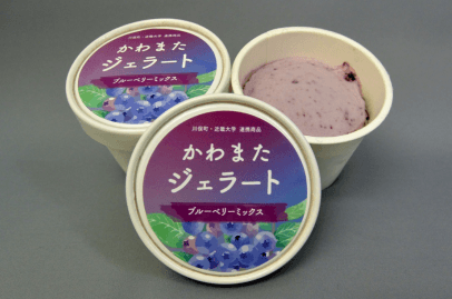 かわまたジェラート ブルーベリーミックス