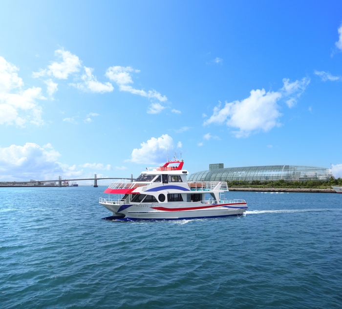 二代目『サンシャインシーガル』(遊覧船の愛称) 遊覧船に乗れる道の駅も全国では希少な存在