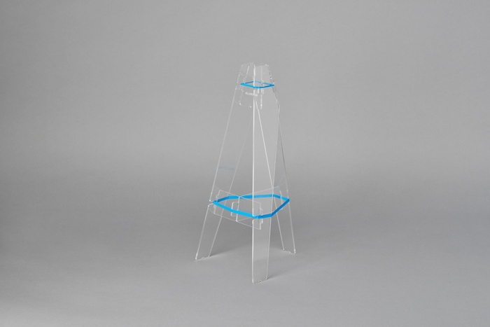 デスクトップイーゼル ブルー