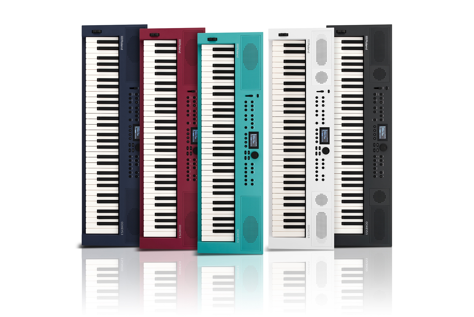 ミュージック・クリエーション・キーボード「GO:KEYS 5」、「GO:KEYS 3」