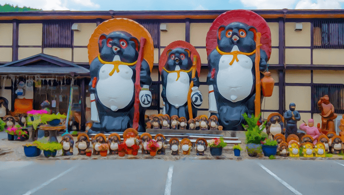 信楽陶苑たぬき村