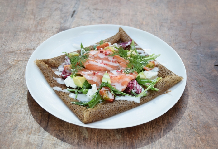 ガレット サーモン&アボカド